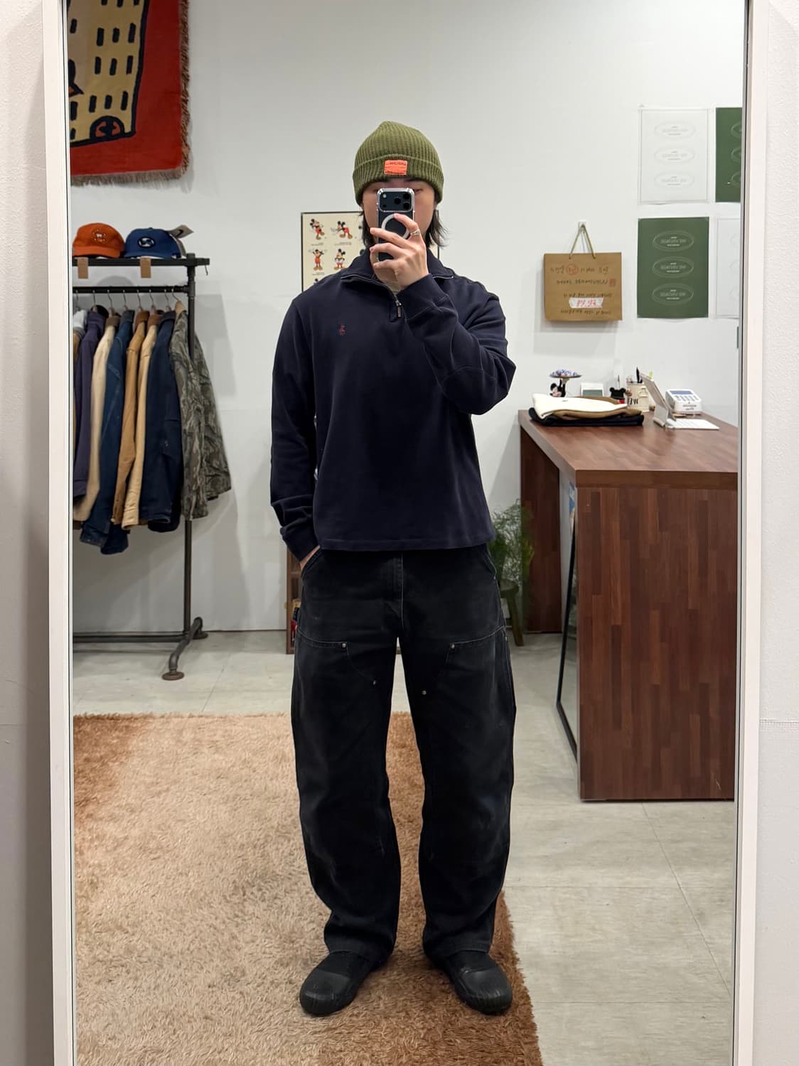 Polo ralph lauren 폴로 랄프로렌 하프넥 쿼터 집업 니트 상품이미지2