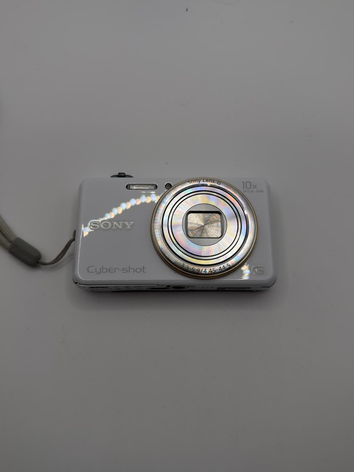 소니 사이버샷 dsc-wx100 화이트 디지털 카메라 상품이미지1