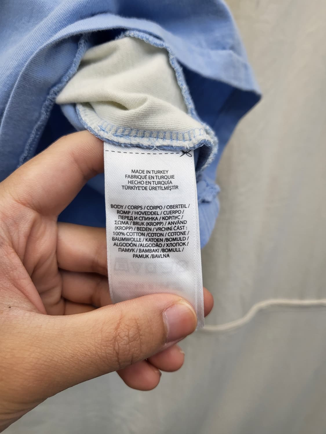 폴로 랄프로렌 컬러블록 반팔 티셔츠 상품이미지4
