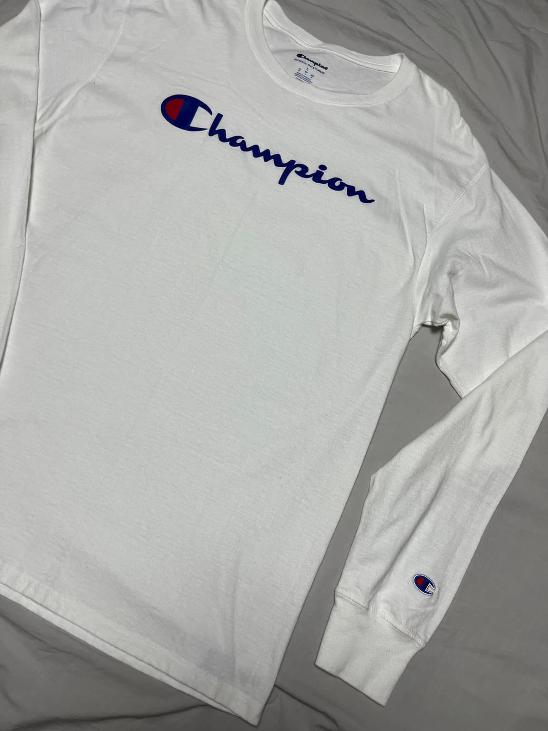 [L] 챔피온 로고 롱슬리브 티셔츠 상품이미지2