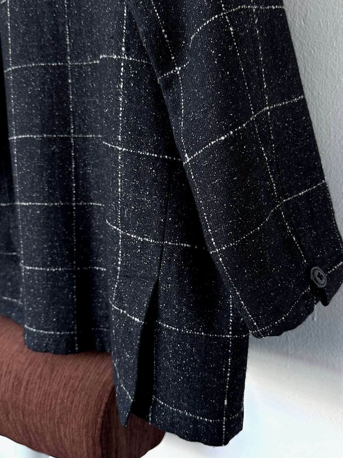 Wool silk tweed fabric over jacket 상품이미지10