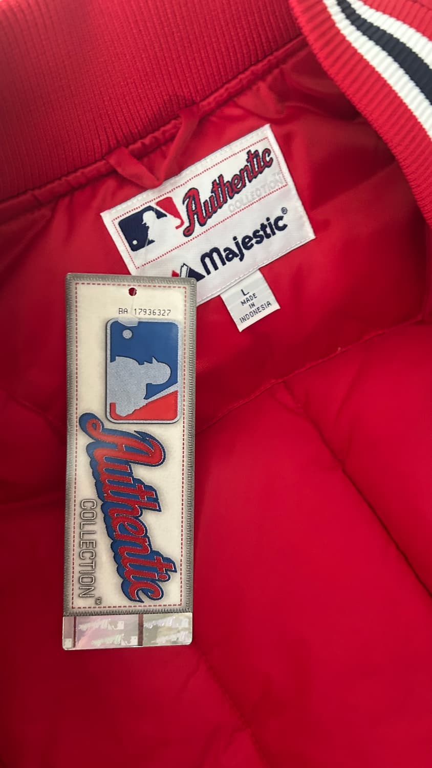 마제스틱 레드삭스 봄버자켓 데드스탁 상품이미지2