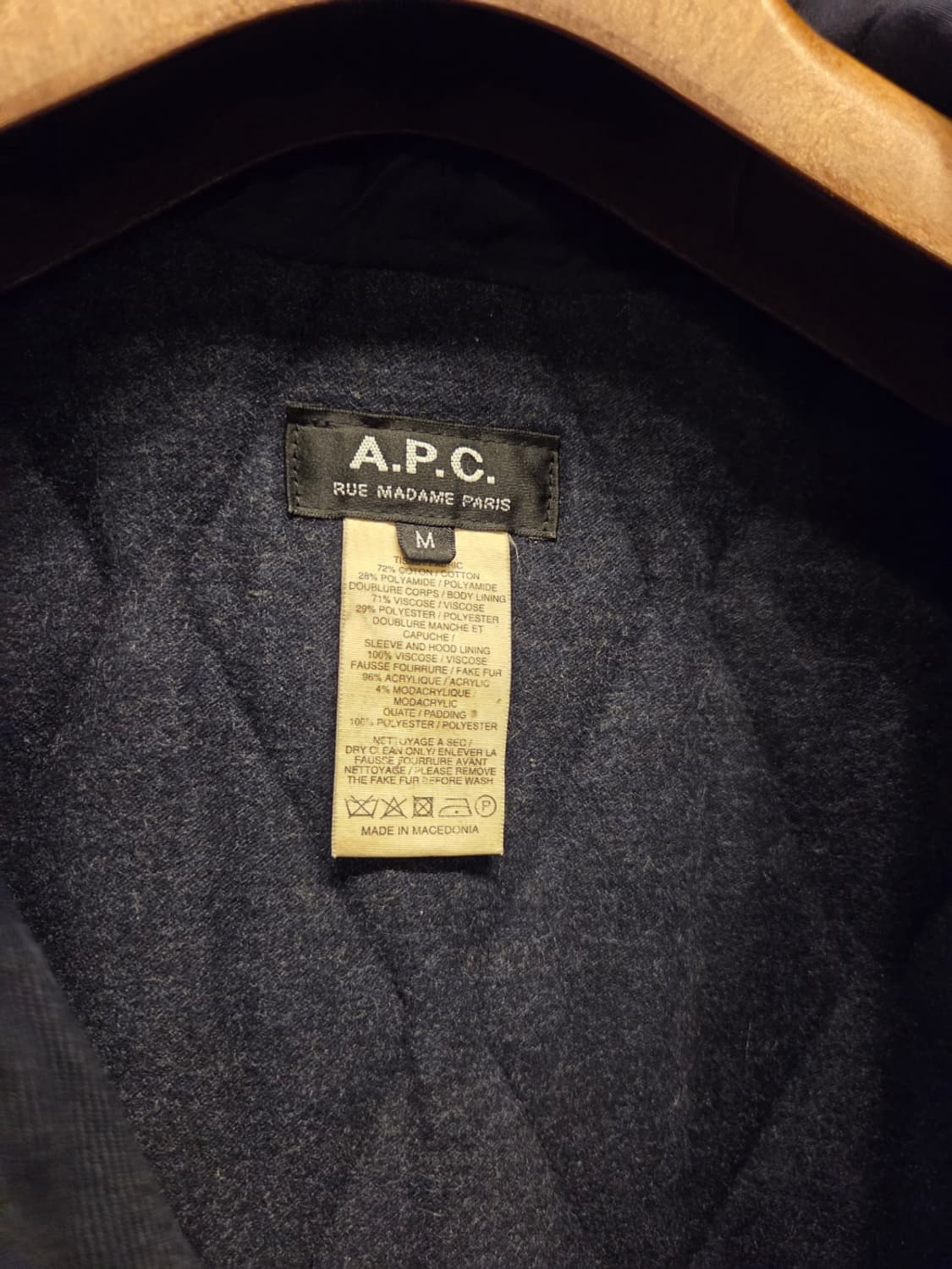 아페세 클래식 코트 상품이미지6