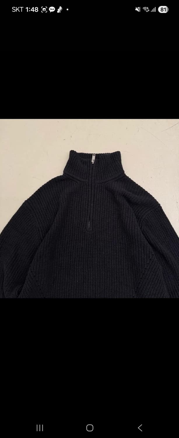 일꼬르소 반집업 니트 상품이미지4