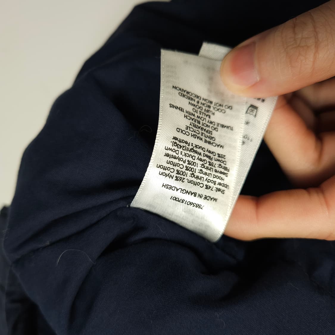 데님앤서플라이 랄프로렌 네이비 야상 점퍼 상품이미지6