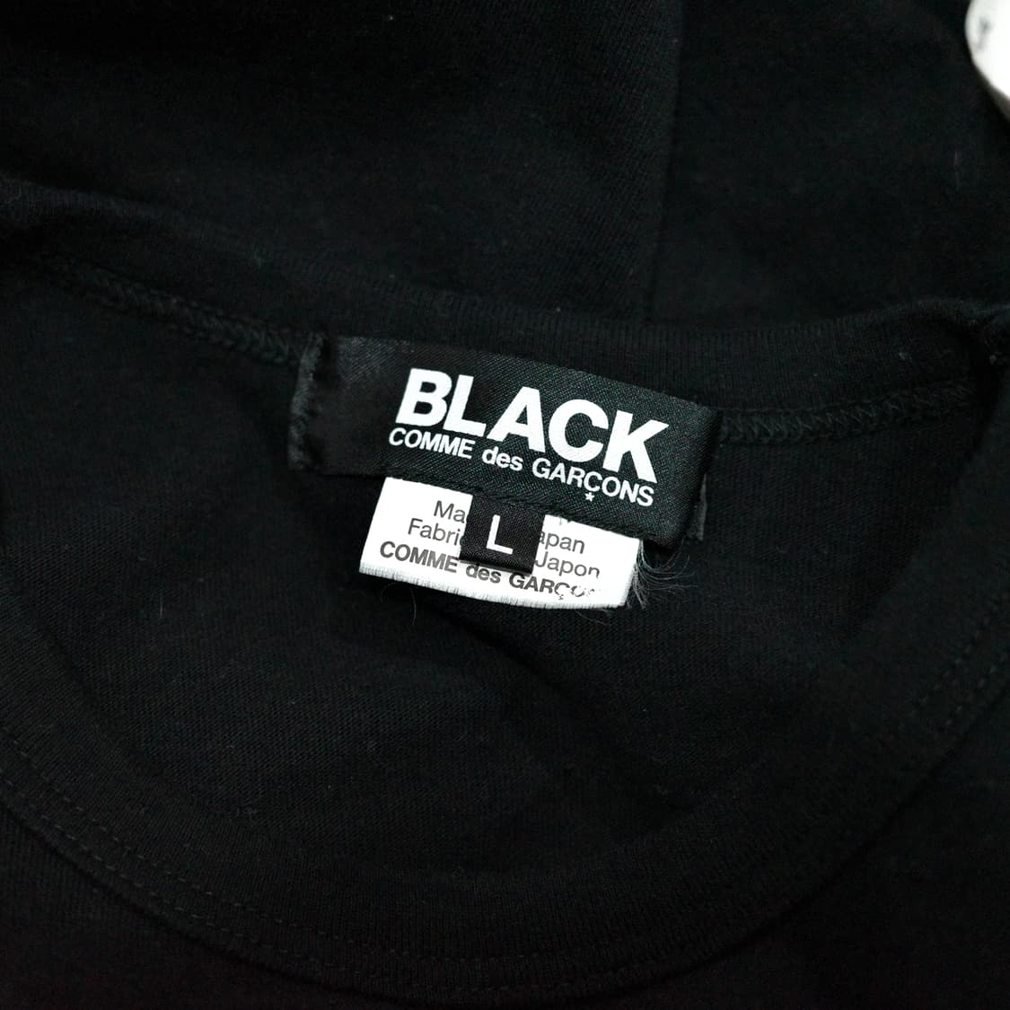꼼데가르송 블랙 티셔츠 상품이미지5