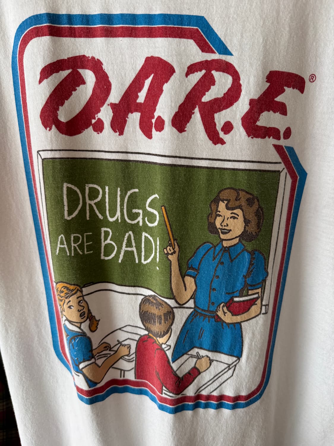 [L]USA 빈티지 D.A.R.E 캠페인 티셔츠 상품이미지5