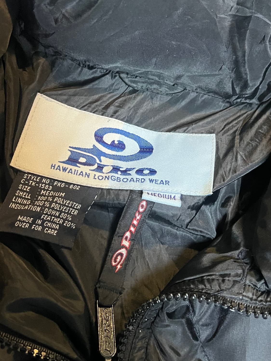 90s Piko Vintage Diamond Quilted Down 상품이미지5