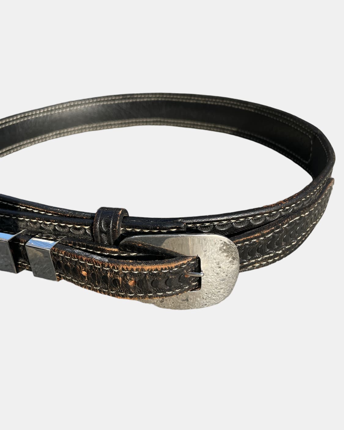 vintage python western belt 상품이미지3
