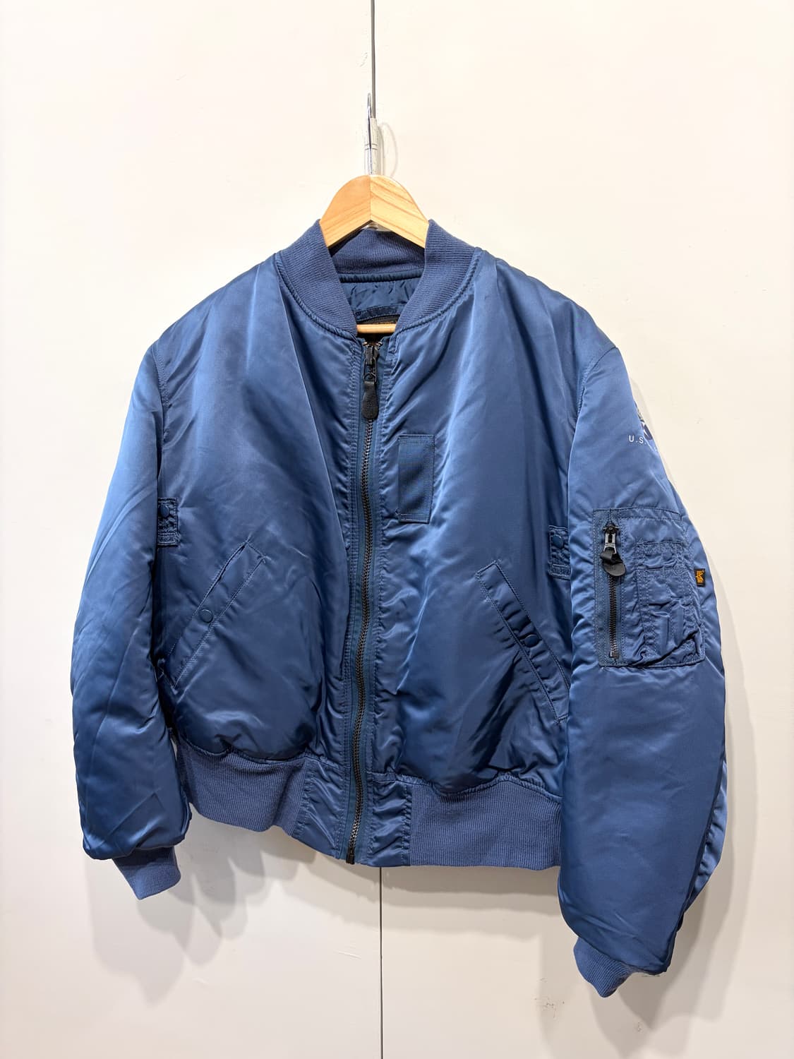 90's 알파 인더스트리 MA-1 플라이트 자켓 상품이미지2