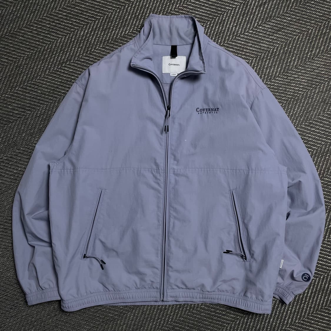 커버낫 빅로고 박시핏 우븐 바람막이 y 5082 상품이미지3