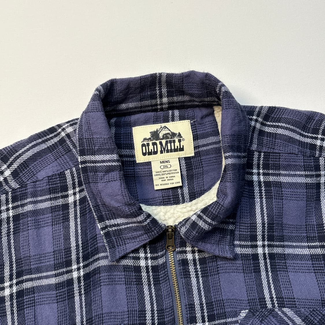 [2XL] OLD MILL 플란넬 셔츠자켓 상품이미지2
