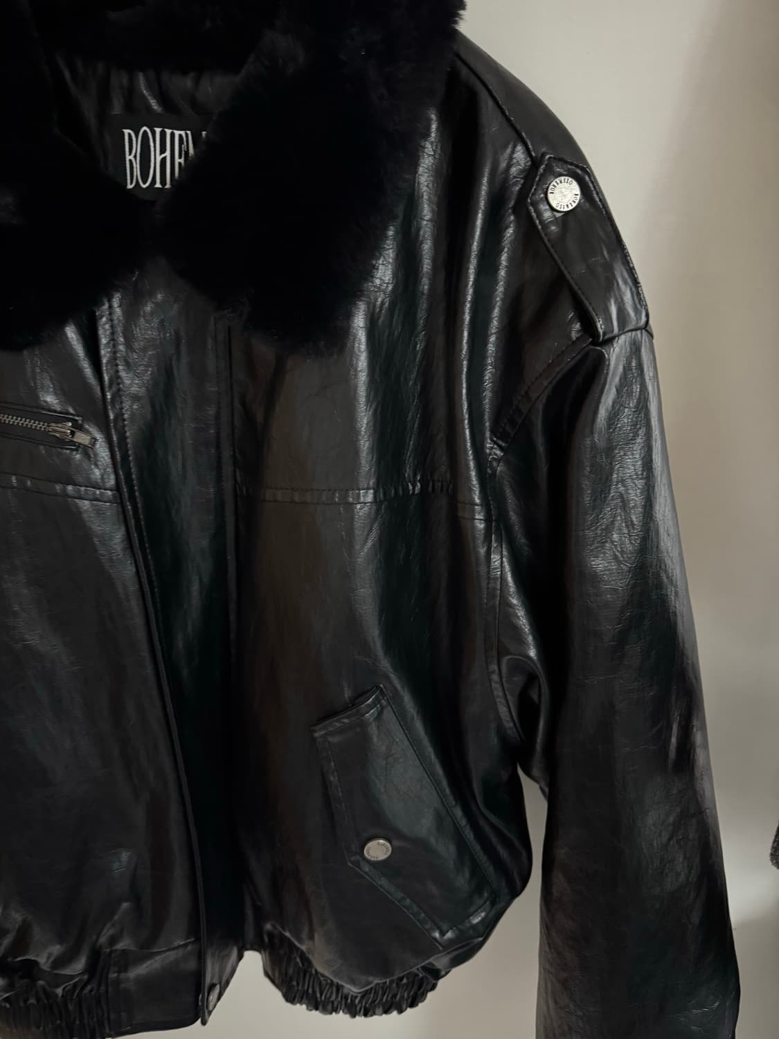 보헴서 퍼 블루종 상품이미지5