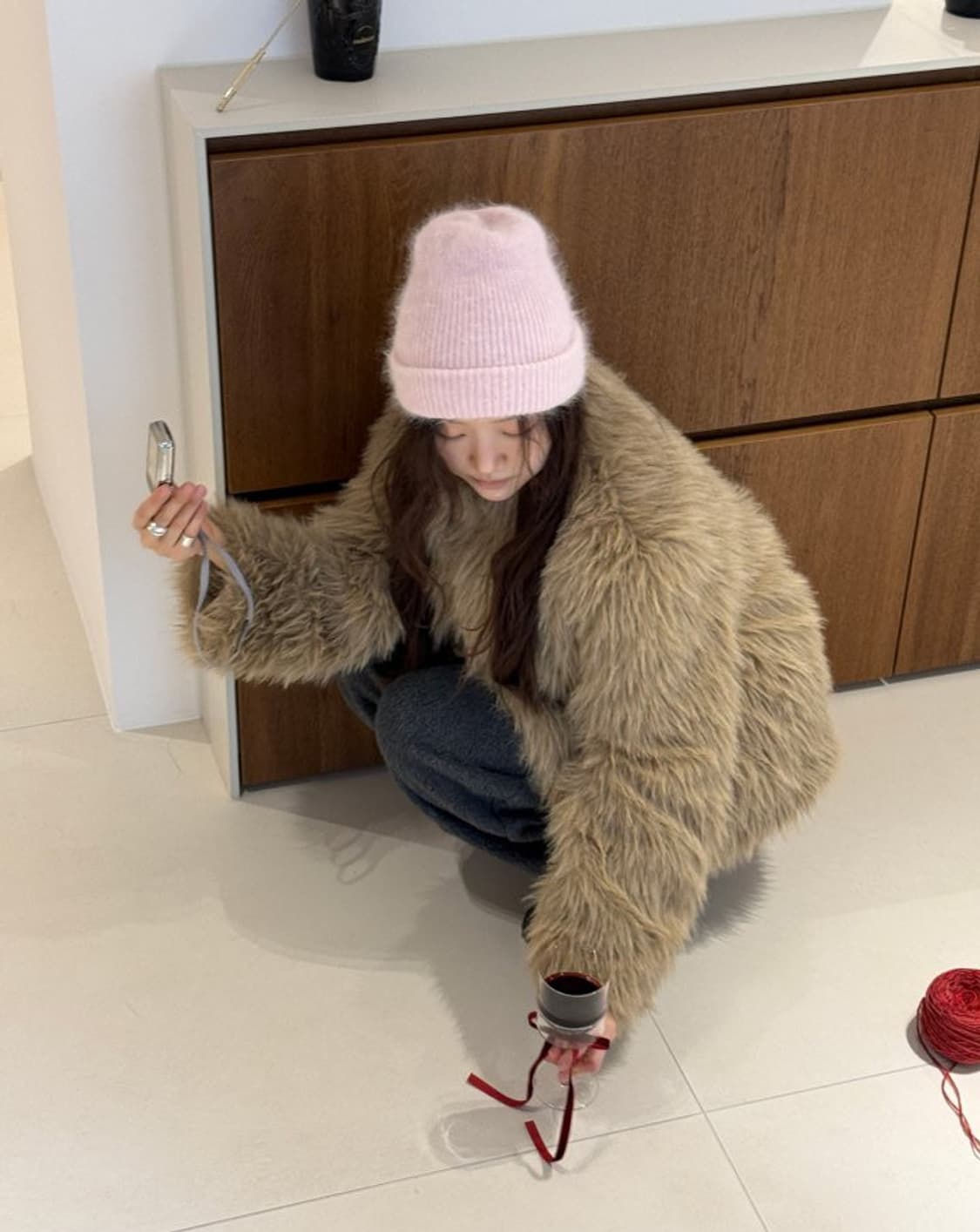 런던플랏 홀리데이 퍼자켓 상품이미지4