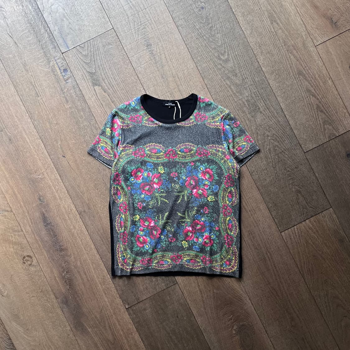 Terry Jacquard Floral Tee  상품이미지1