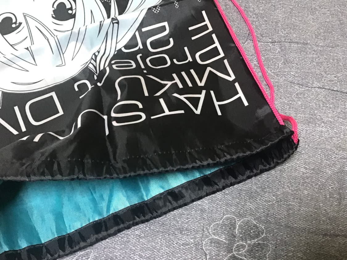 하츠네 미쿠 짐색 가방 상품이미지2