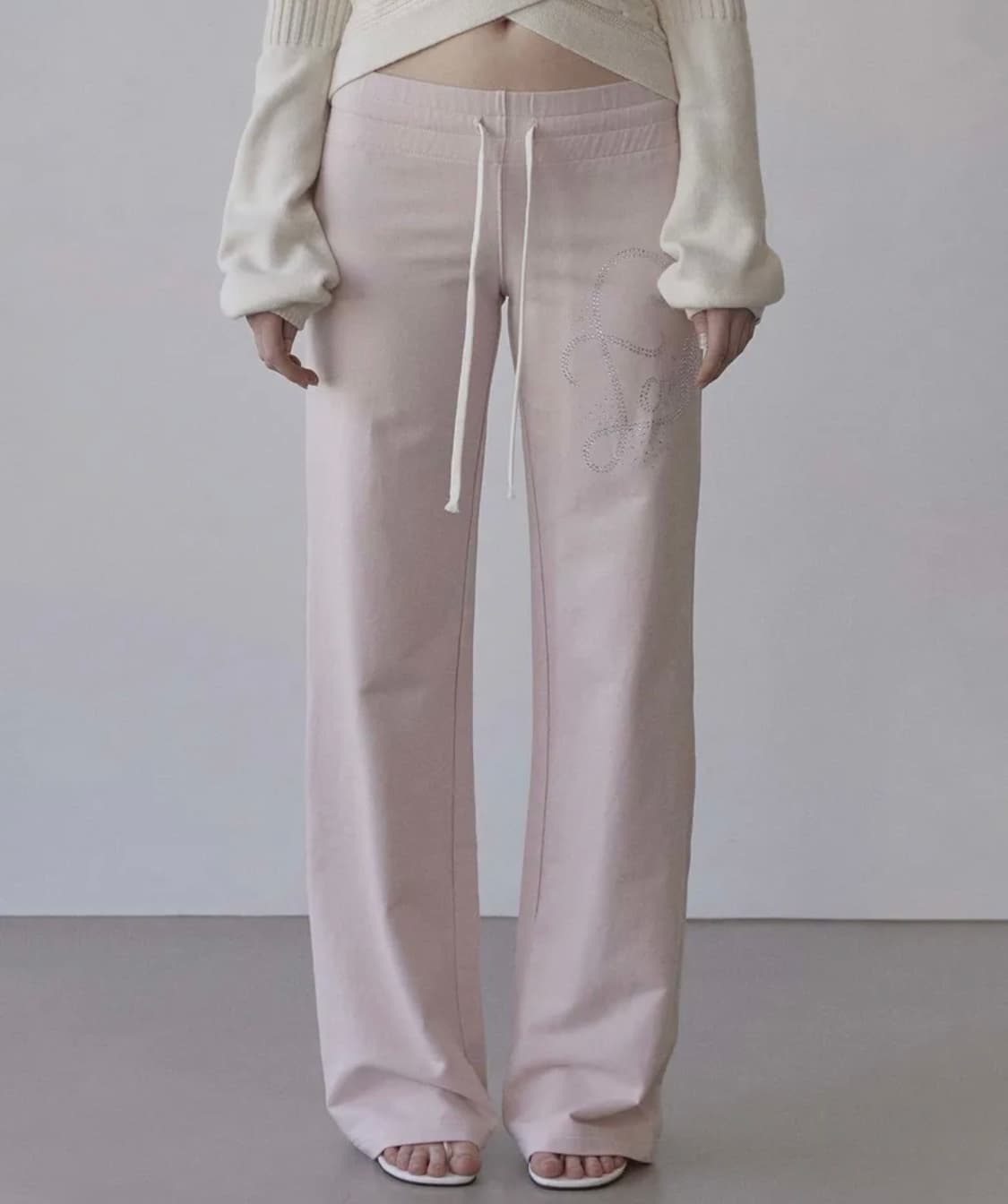스컬프터 Faith Cotton Track Pants Baby Pink 상품이미지2
