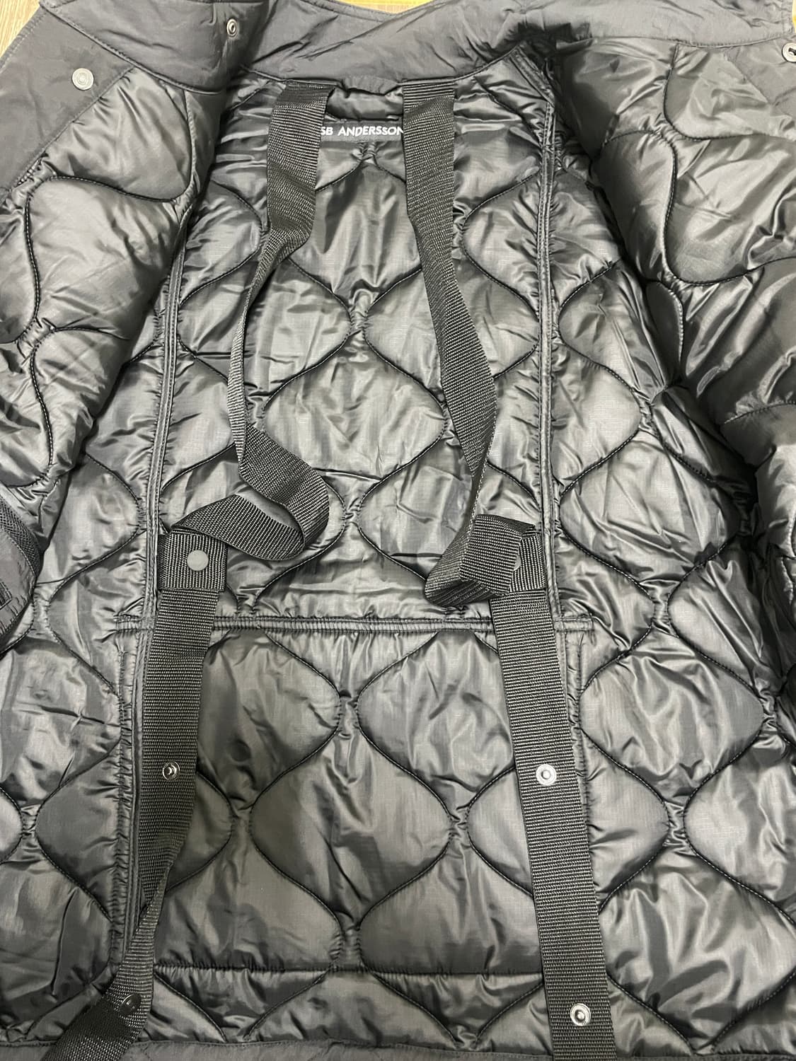 앤더슨벨 노르딕 니티드 포켓 퀼티드 점퍼 상품이미지7