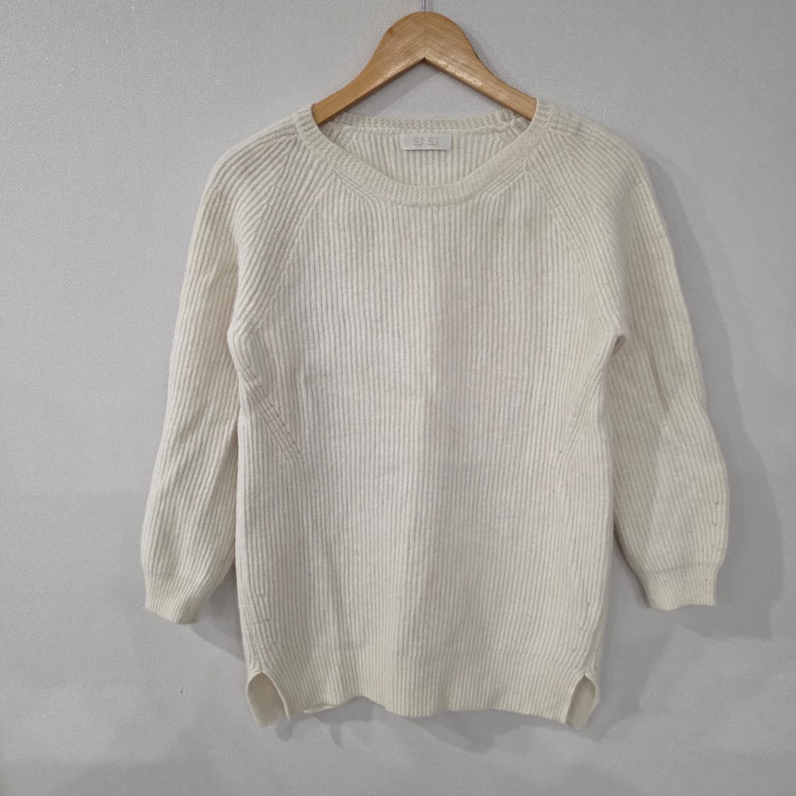 SJ SJ 아이보리 앙고라 니트 90 상품이미지1