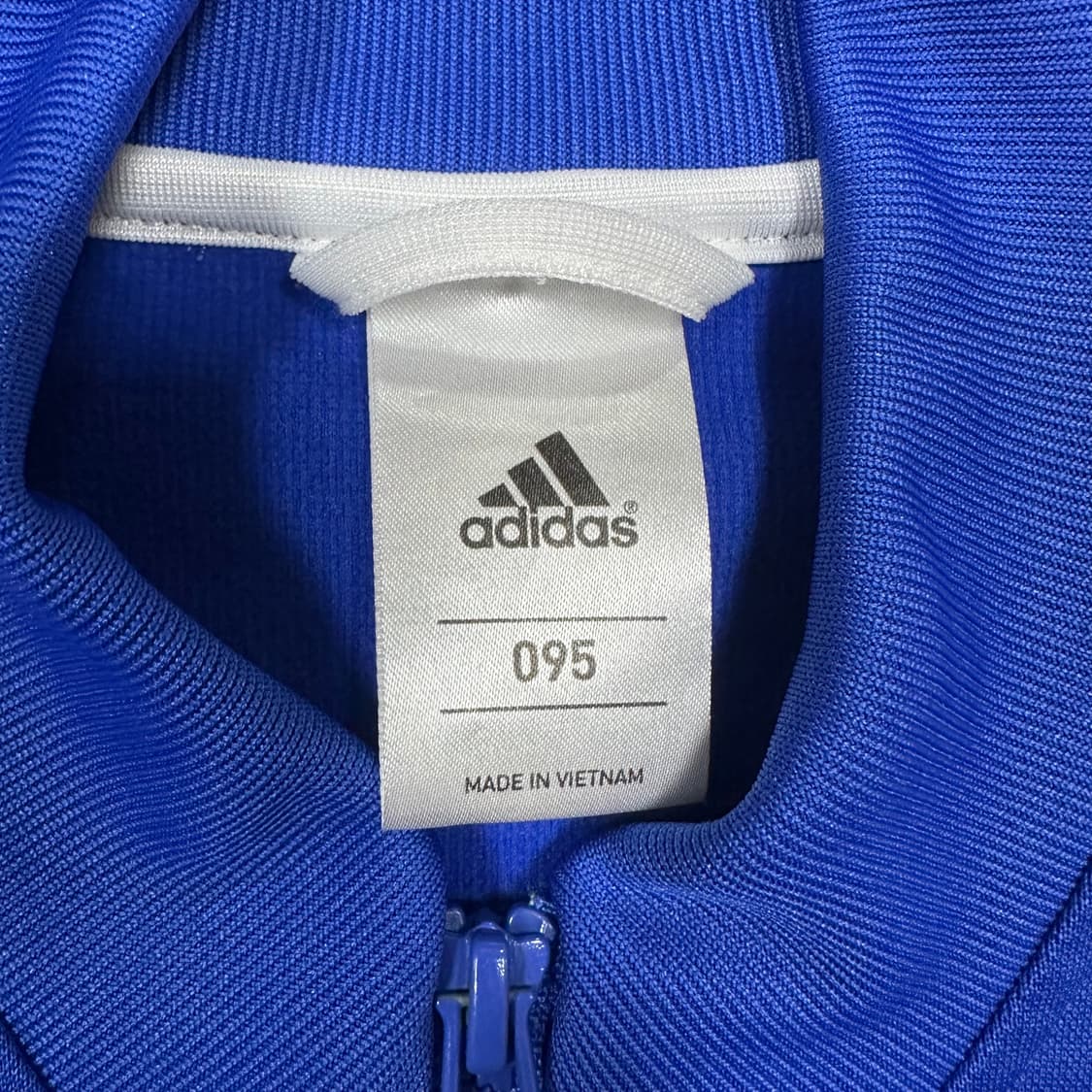 ✨ (바배) 아디다스 13-14 첼시 블루 화이트 파흰 축구 트랙탑 져지 상품이미지3