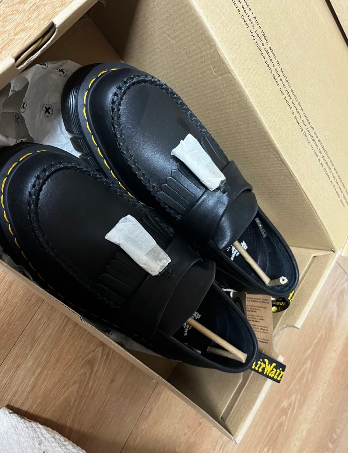 닥터마틴 테슬 오드릭 새상품 급처!! 상품이미지1