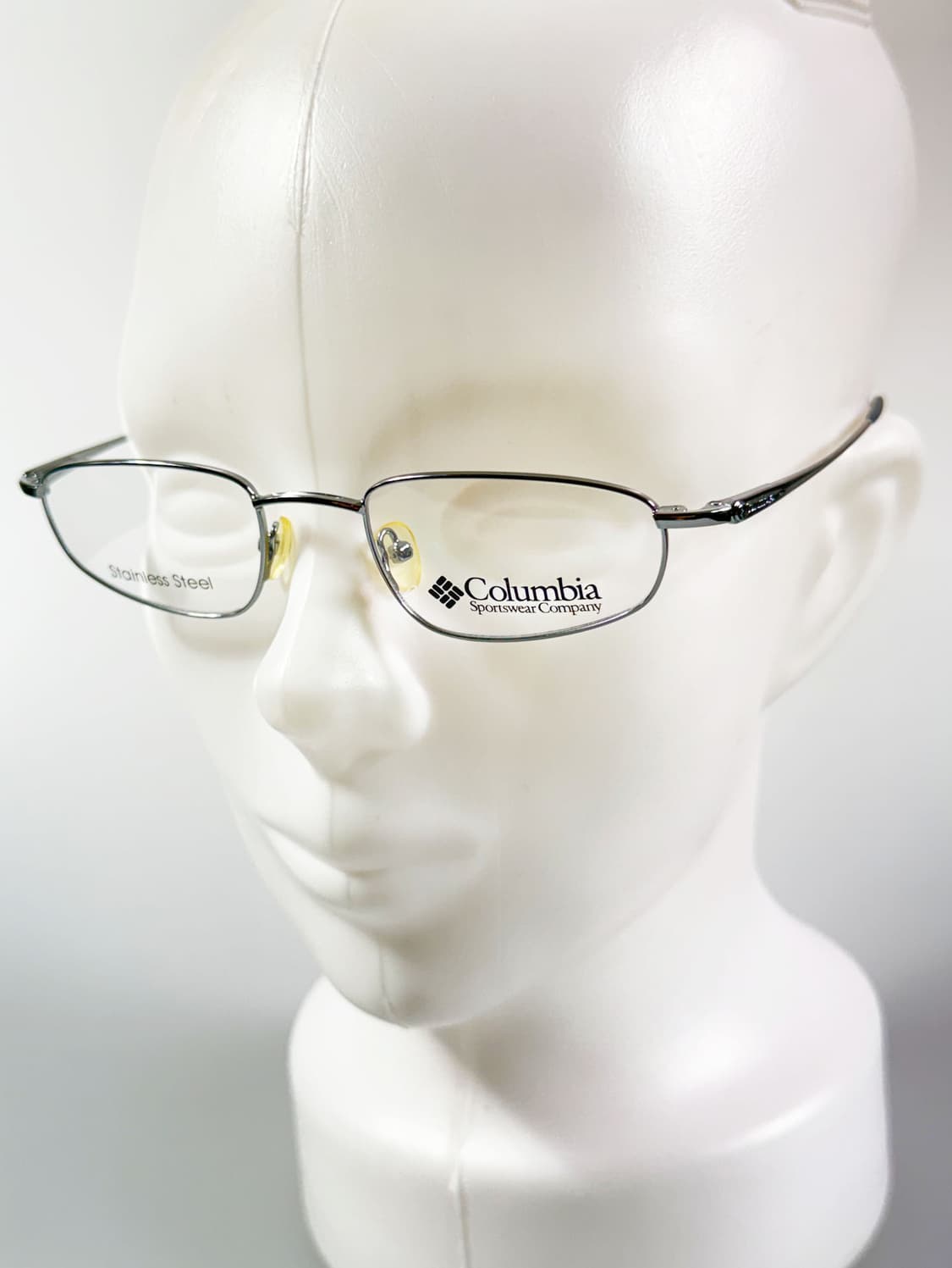 컬럼비아 실버 슬림 스퀘어 메탈 프레임 빈티지 안경 상품이미지8