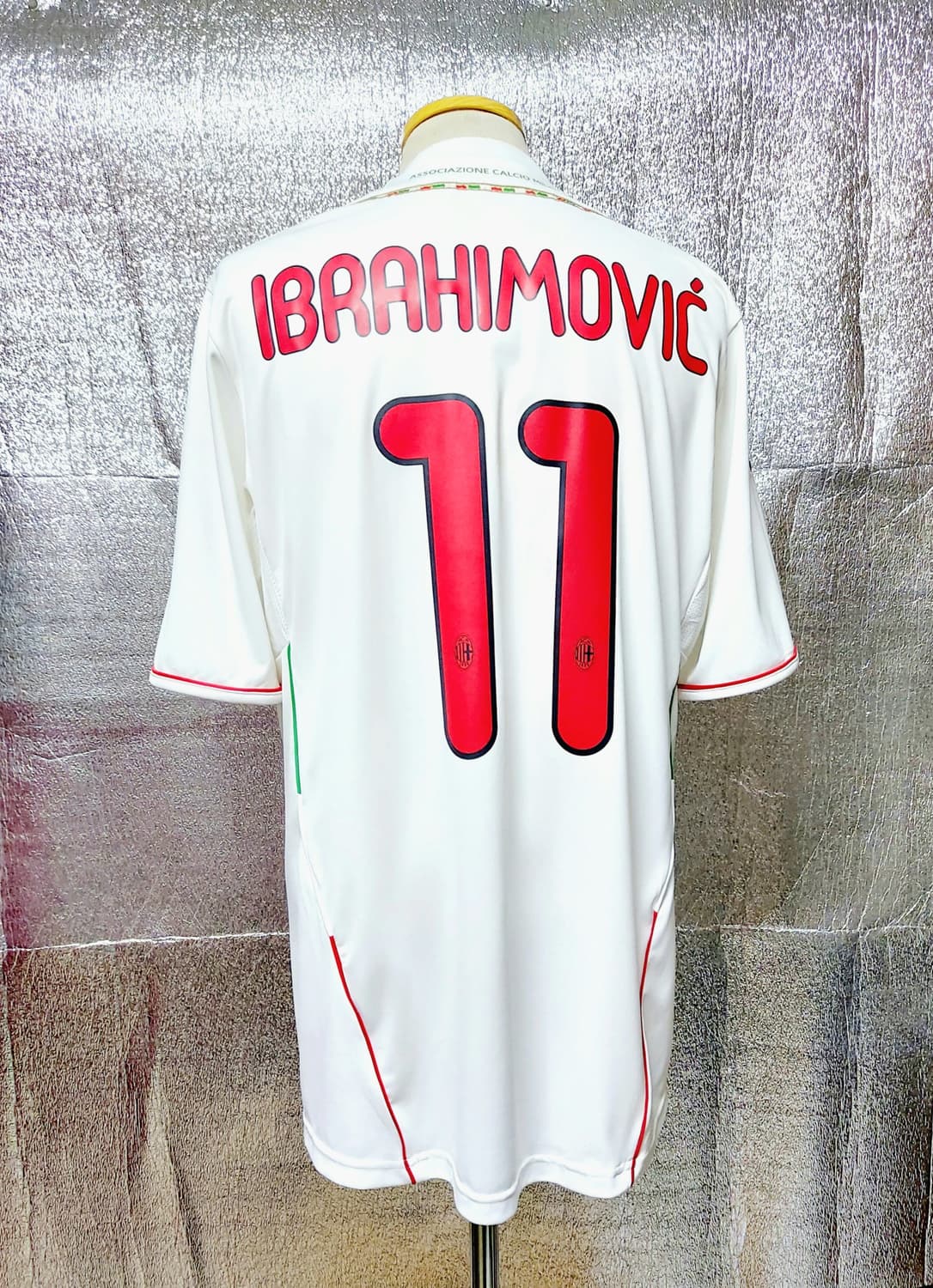♤필독♤ Feat 즐라탄 이브라히모비치 11/12 AC밀란 어웨이 L 상품이미지2