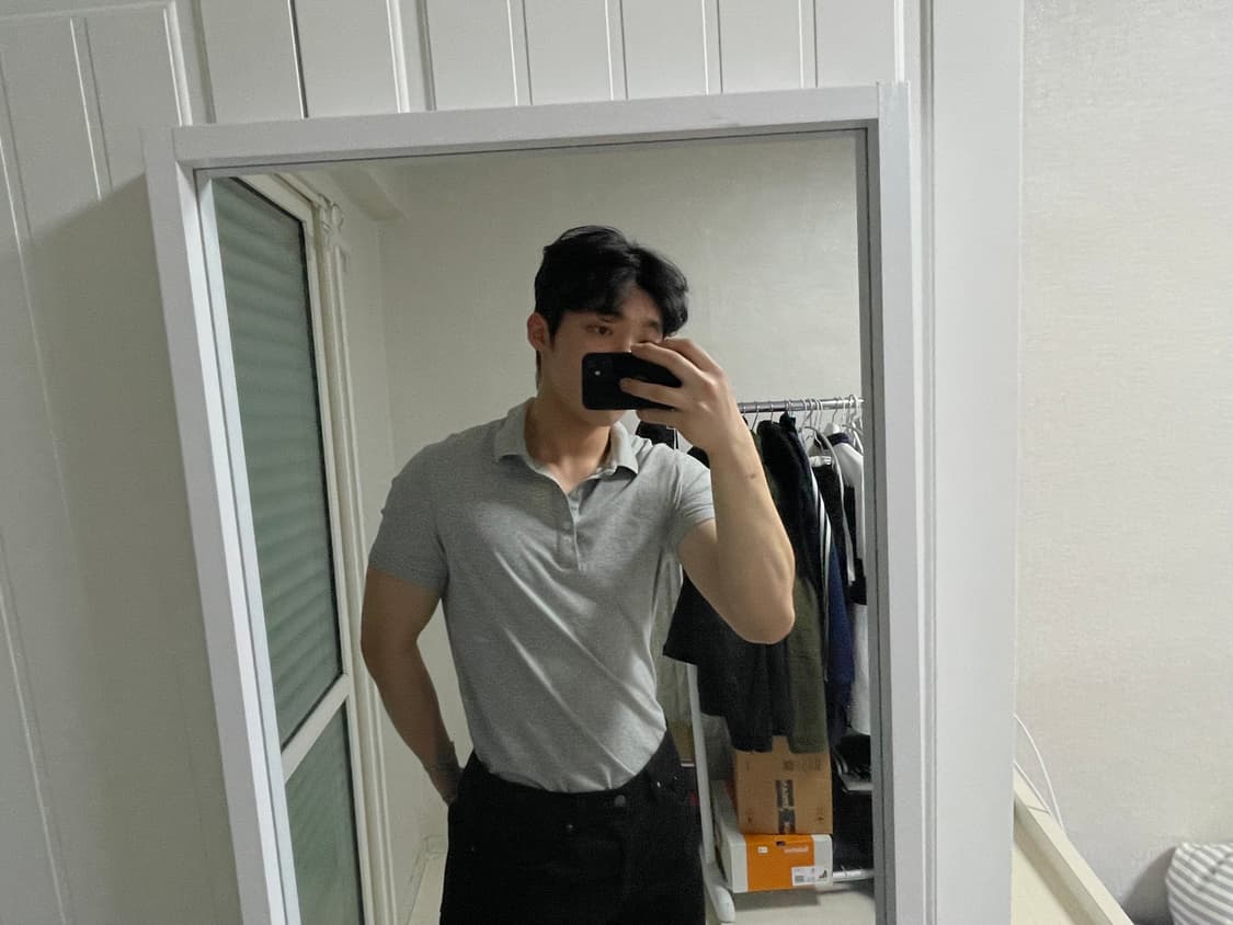 아르마니 익스체인지 코튼 피케 폴로 셔츠 상품이미지1