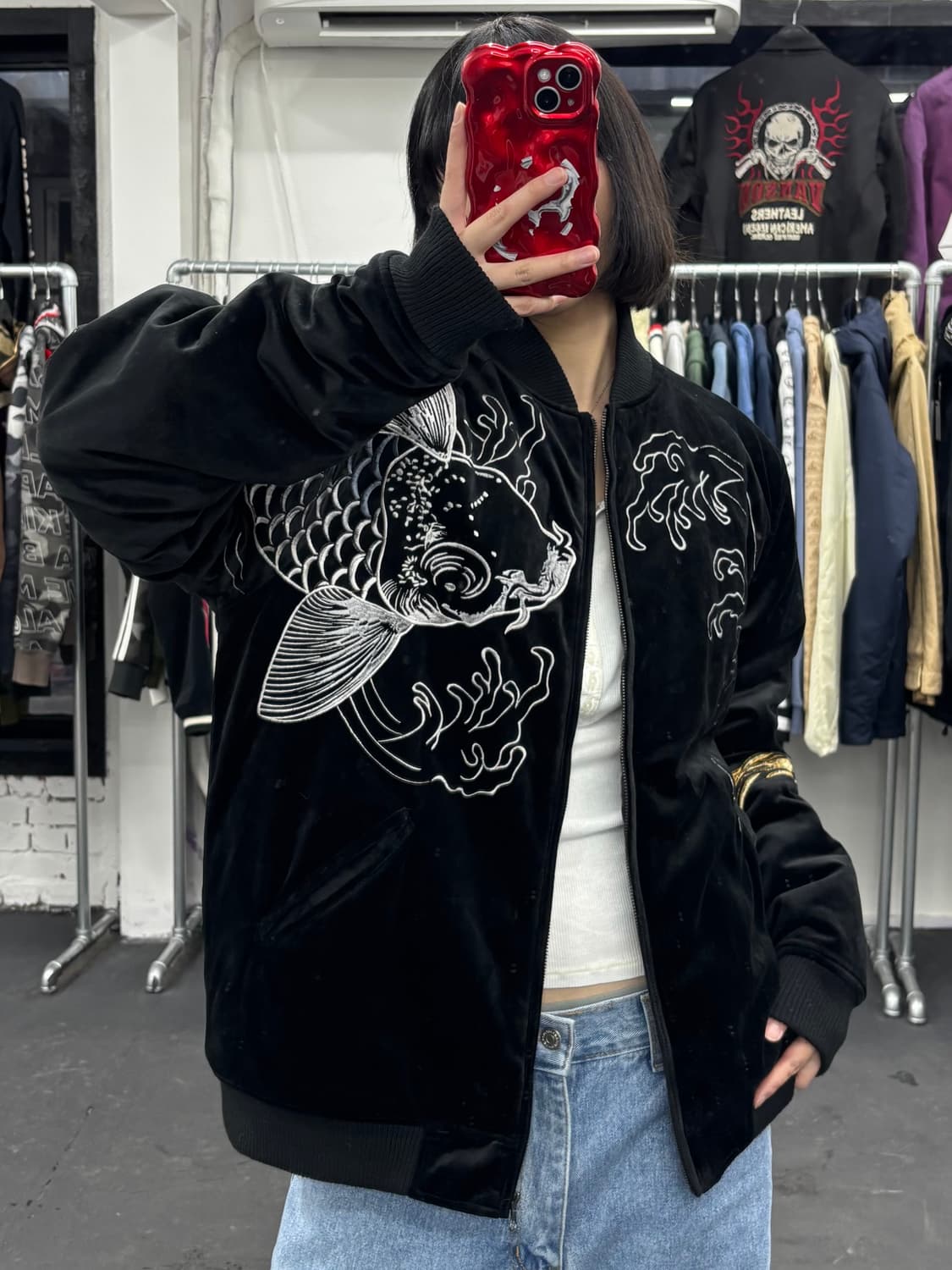 카라쿠리 타마시 오리엔탈 벨벳 스카잔 상품이미지1