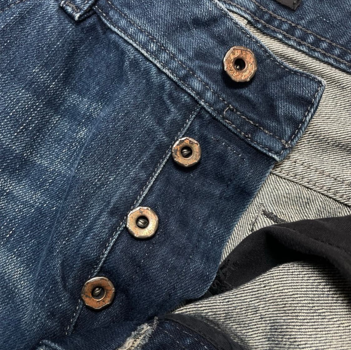 디젤 Diesel 중청 블랙골드 데님팬츠 34 상품이미지5