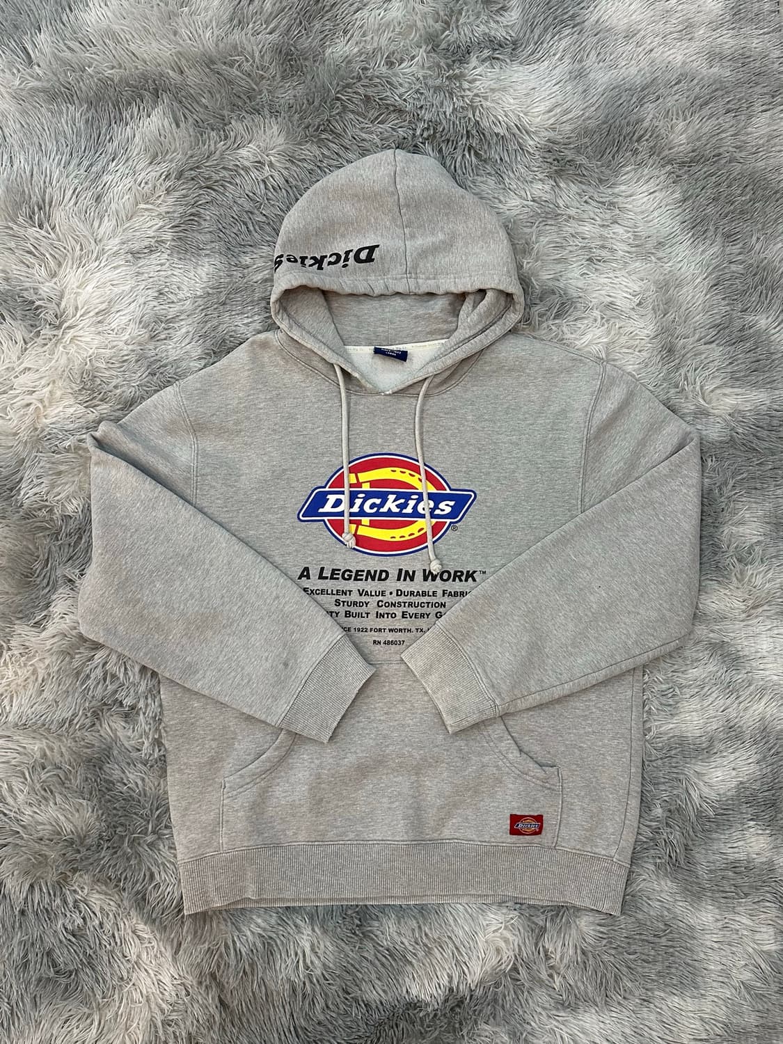 디키즈 그레이 후드티 상품이미지1