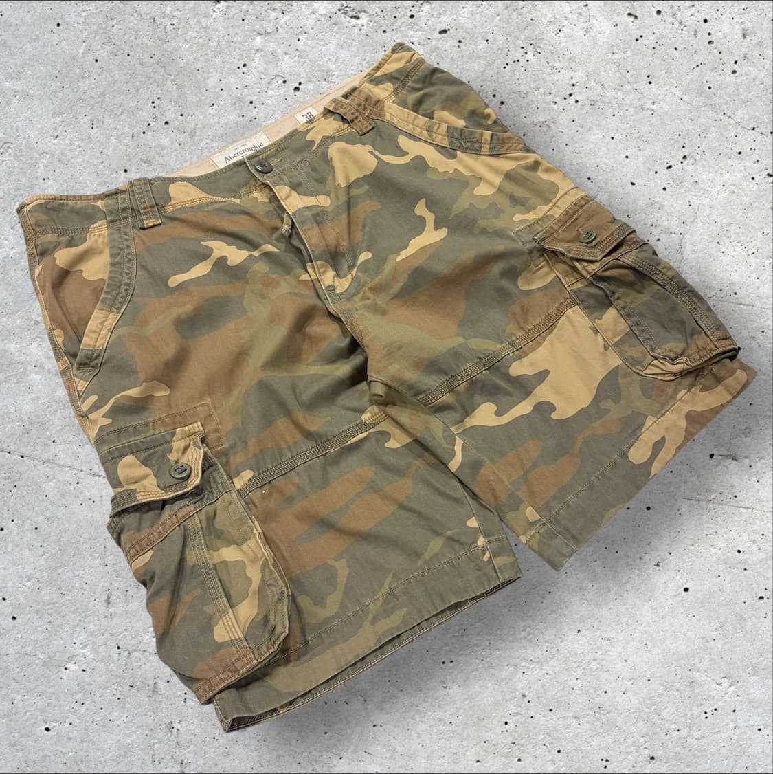 [38] 아베크롬비 카고 반바지 카모 밀리터리 팬츠 C696 상품이미지2