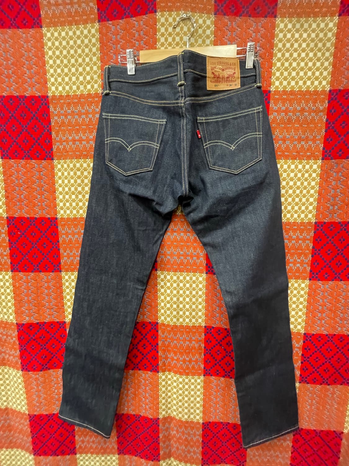 리바이스 511 셀비지 데님  노소킹  30  상품이미지2