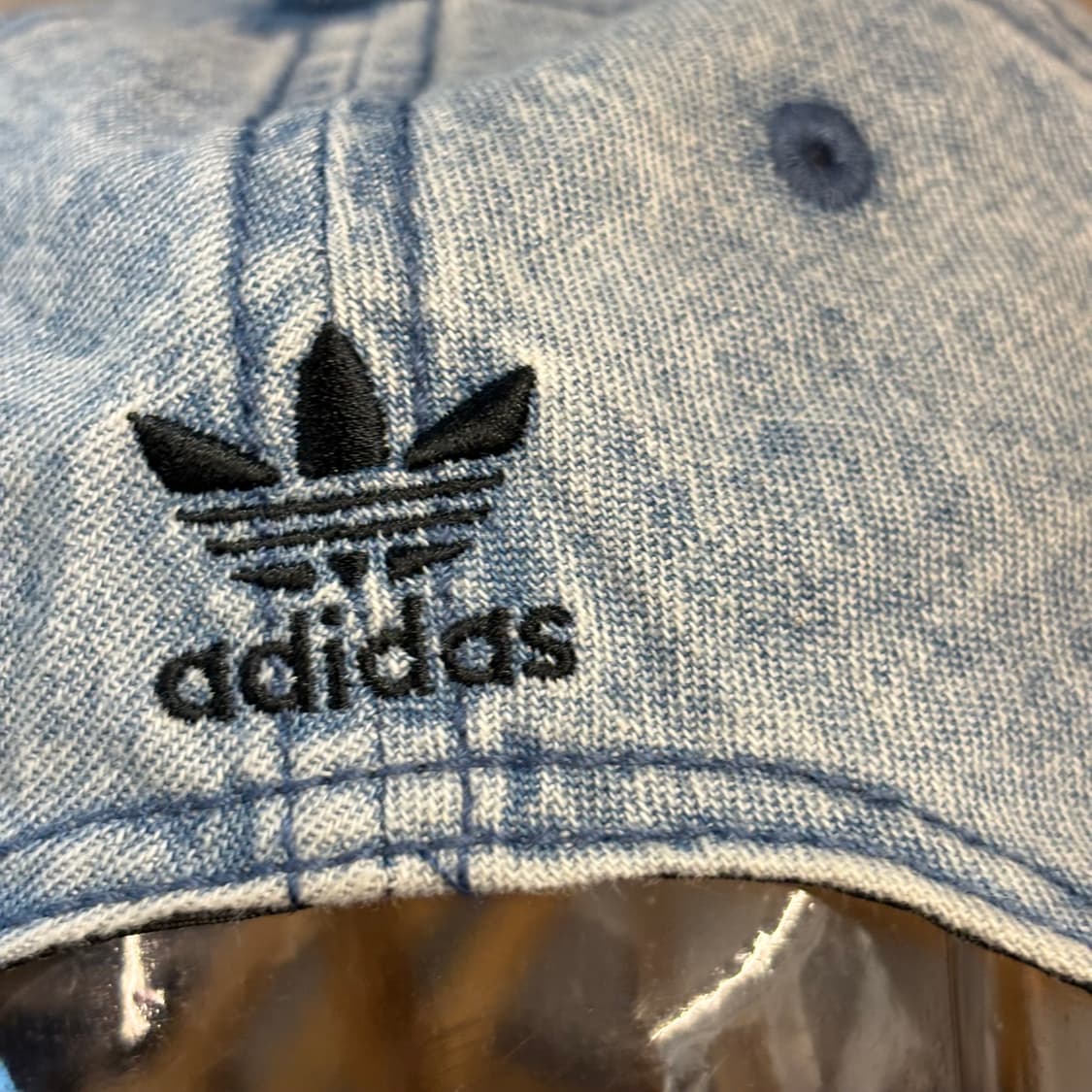 아디다스 데님 워싱 스티치 볼캡 OS 상품이미지6