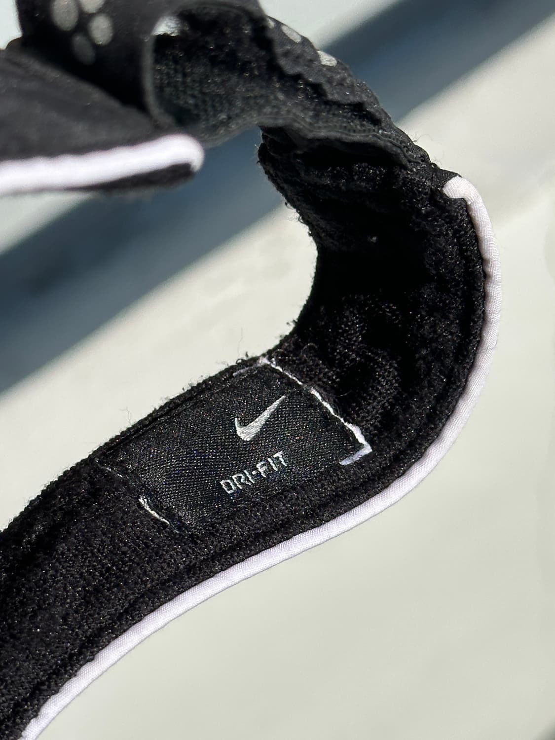 [F] 나이키 로고 블랙 썬바이저 썬캡 모자 상품이미지6