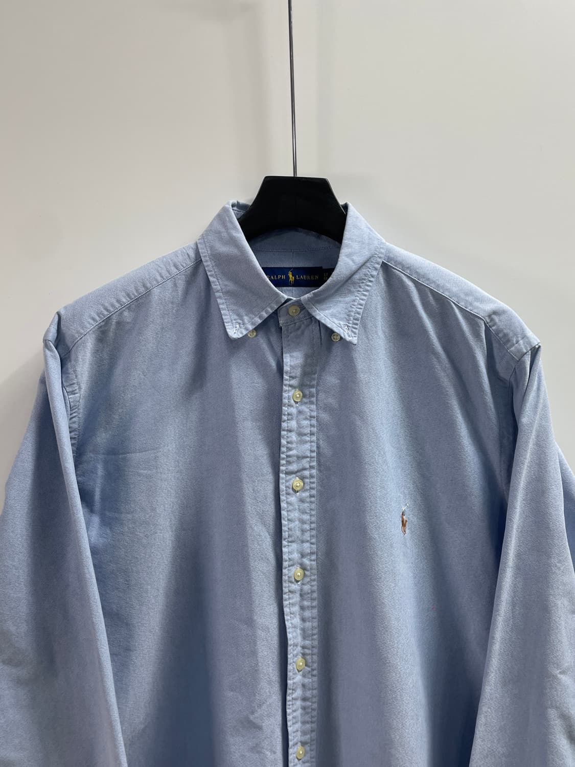 폴로 랄프로렌 소라색 옥스포드 셔츠 (on.521) 상품이미지2