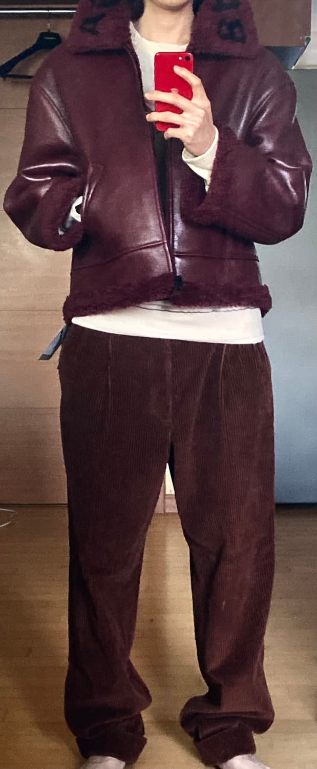 발렌시아가 cocoon 무스탕 상품이미지1