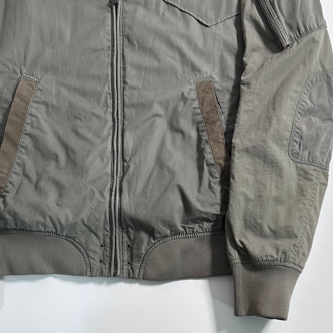 디젤 카키 블루종 자켓 상품이미지5