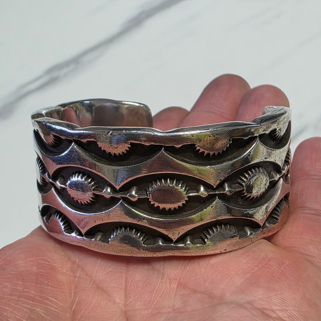 네이티브 아메리칸 주얼리 에머슨 빌 실버 뱅글 상품이미지9