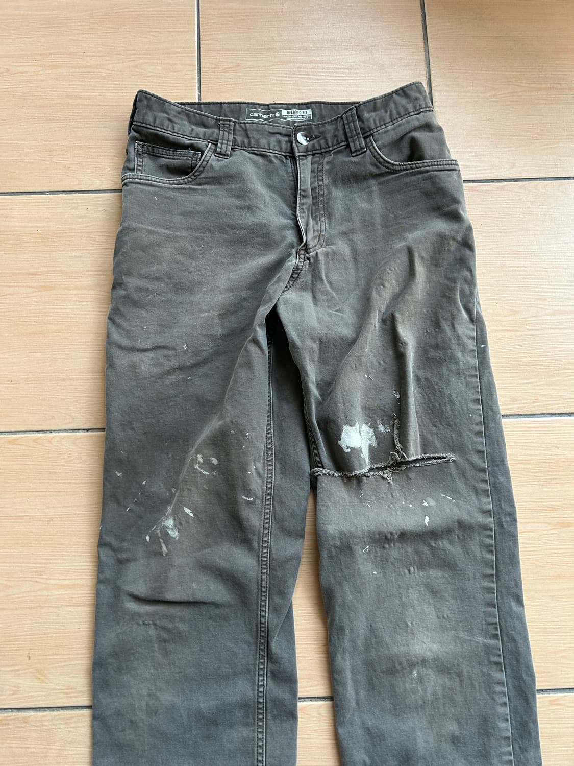 칼하트 트레시드 워크팬츠 30in 상품이미지2