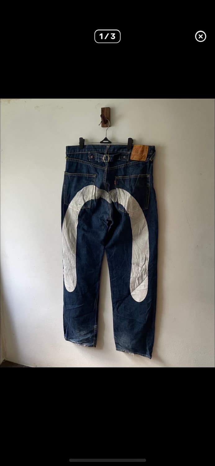 에비수 제팬 빅로고 팬츠 상품이미지1