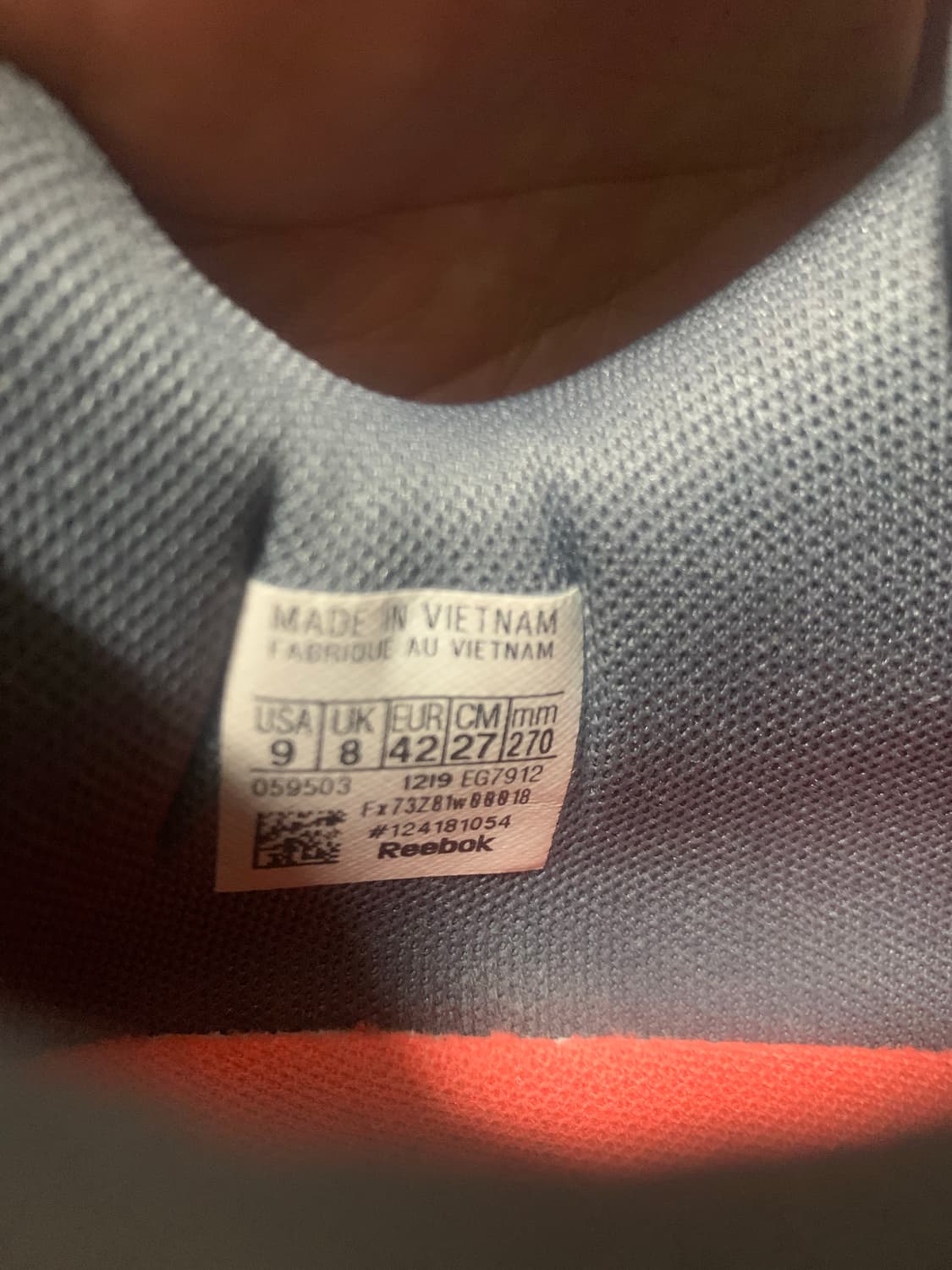 리복 dmx 퍼티 러닝 트레일화 270 판매합니다 상품이미지9