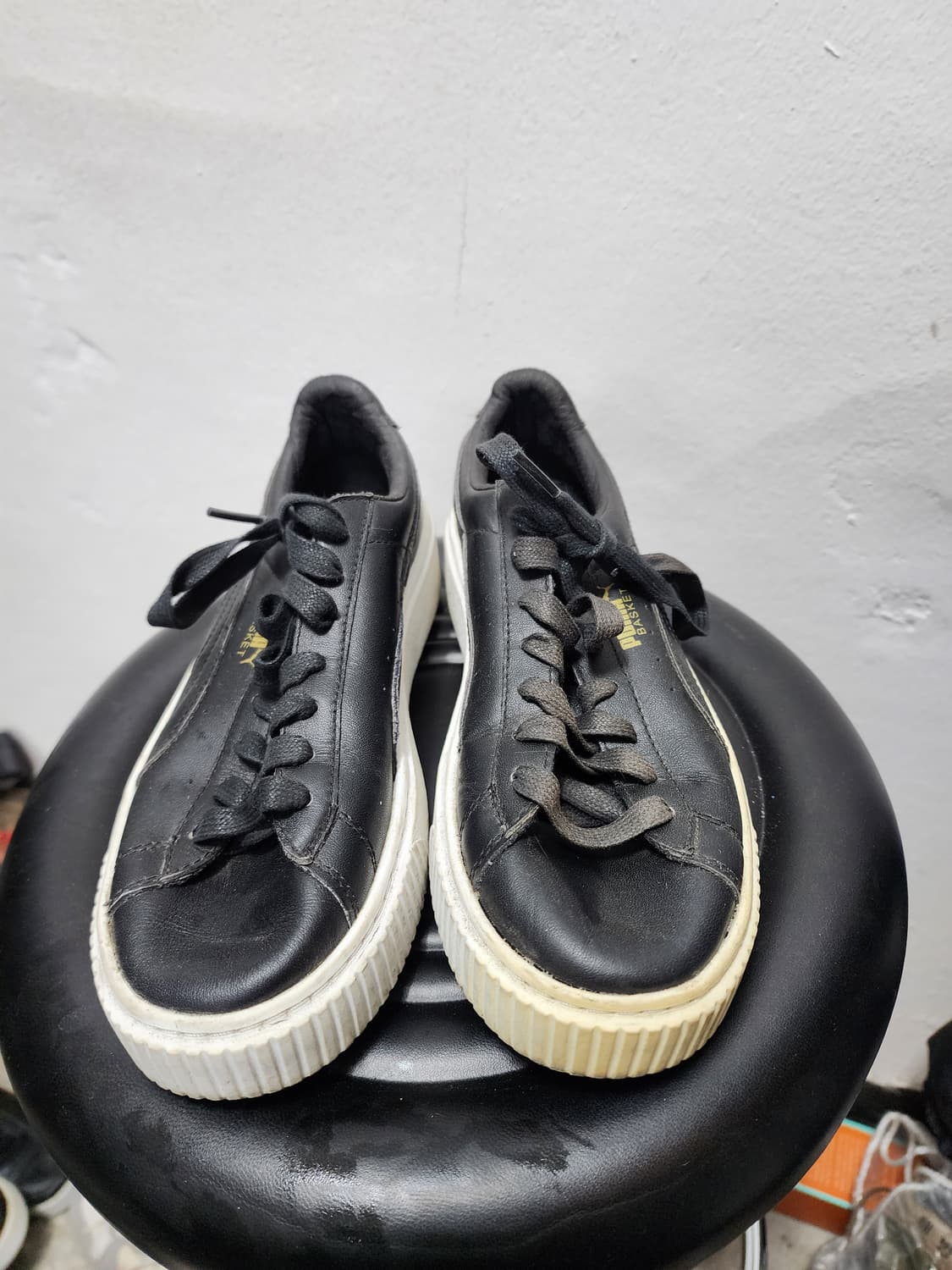 푸마 레더 플랫폼 단화 스니커즈  상품이미지2