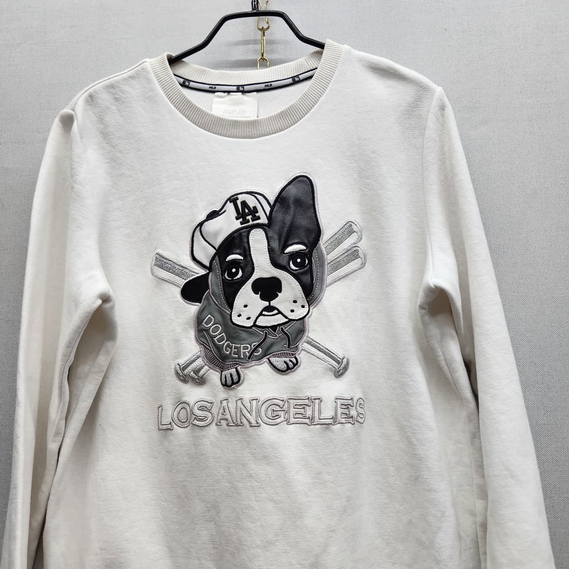 MLB LA다저스 불독 자수 맨투맨 90(M) 상품이미지2