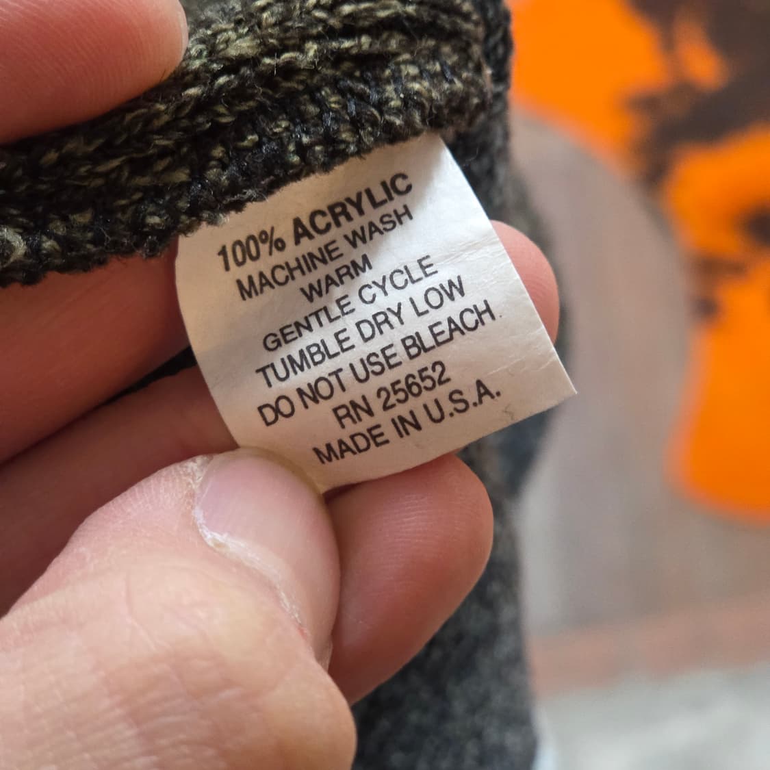 MADE IN USA 브라운 케이블 니트 상품이미지8