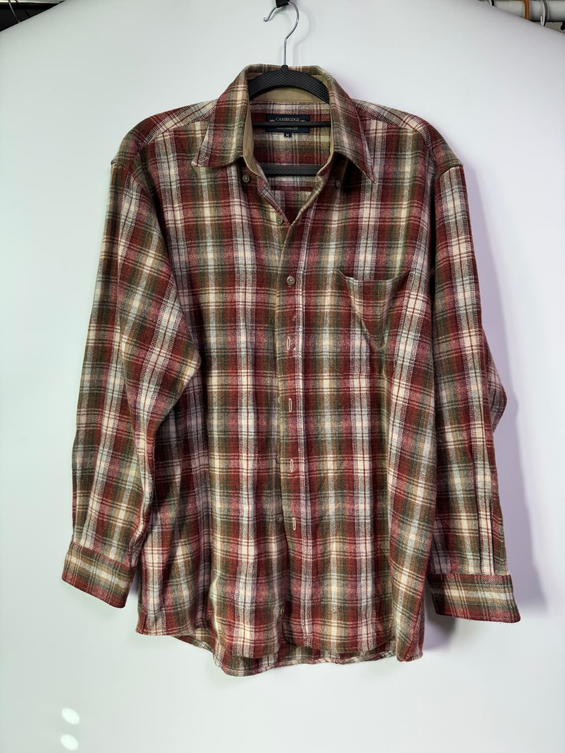 캠브리지 유니버시티 체크 셔츠 95-100 상품이미지1