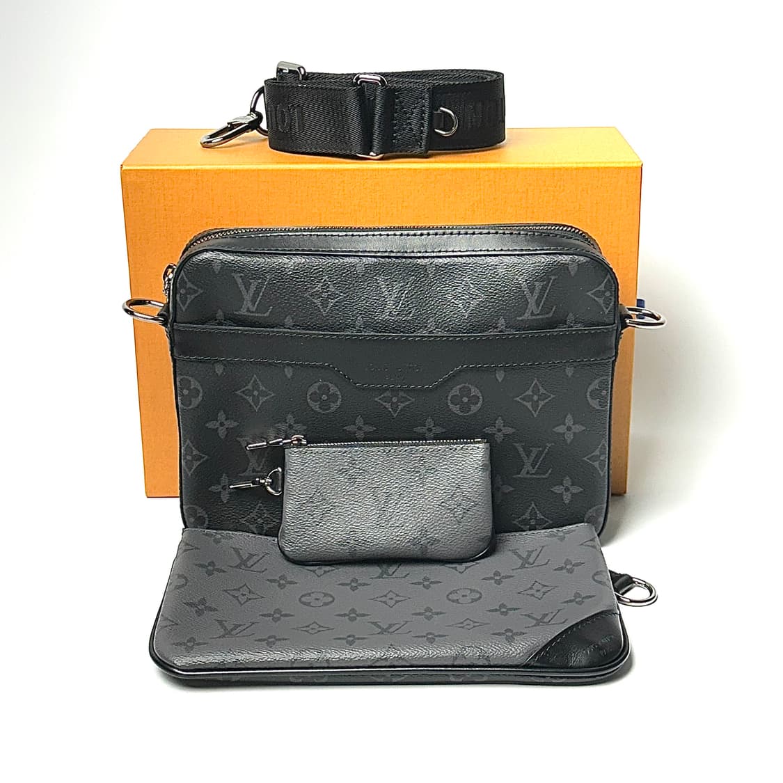 [S+/25년 신형] 루이비통 이클립스 트리오 메신저백 신형 리뉴얼 버전 상품이미지1