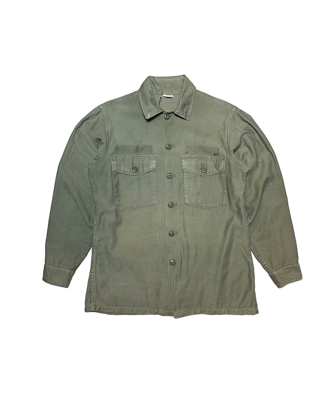 70s Us Army 미군 Og107 샤틴 셔츠 상품이미지1