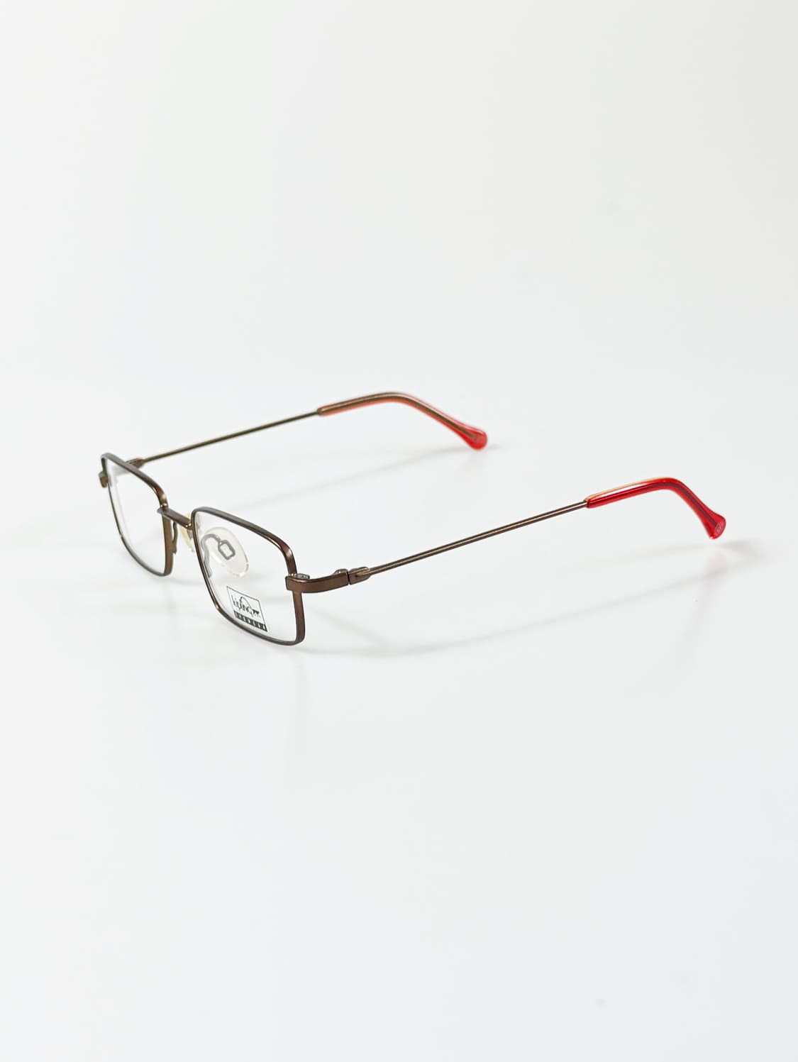 90s KIPLING 슬림 메탈 스퀘어 빈티지 안경 상품이미지3