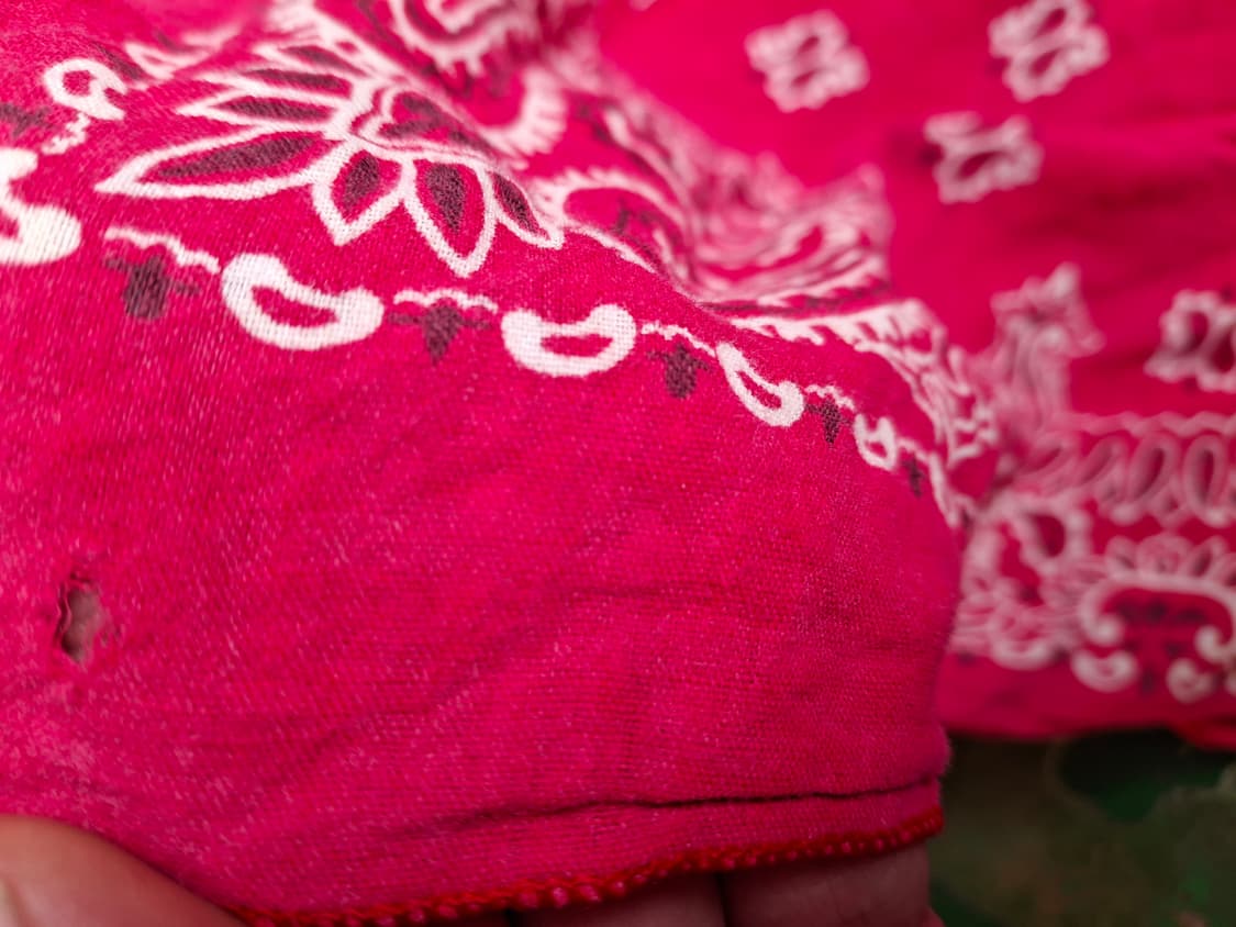 빈티지 페스트컬러 반다나 rn14193 usa 상품이미지4